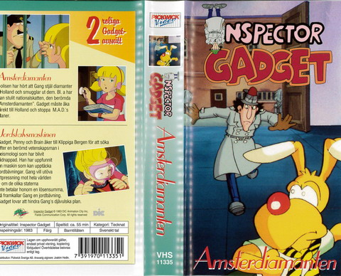 INSPECTOR GADGET - AMSTERDIAMANTEN (VHS)