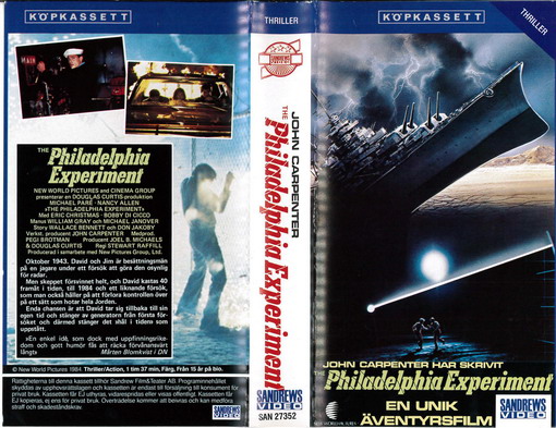 PHILADELPHIA EXPERIMENT (VHS)