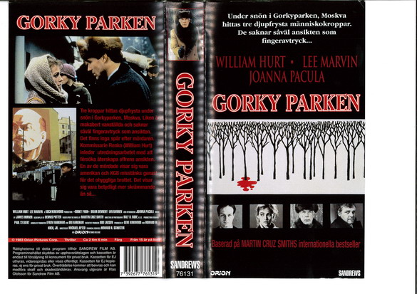GORKY PARKEN (VHS)