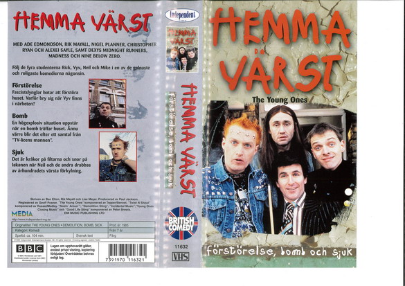 HEMMA VÄRST: FÖRSTÖRELSE... (VHS) ny