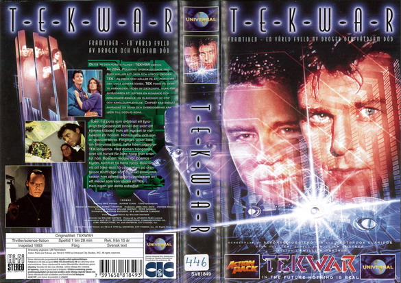 TEK WAR - TEKWAR (VHS)
