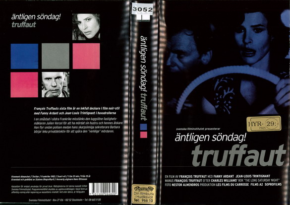 ÄNTLIGEN SÖNDAG (VHS)