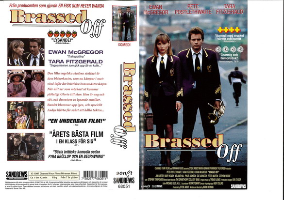 BRASSED OFF (VHS)