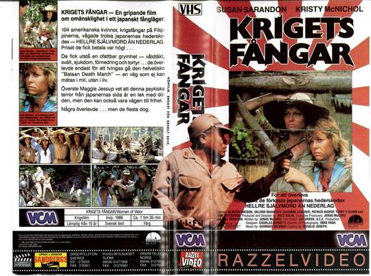 KRIGETS FÅNGAR (VHS)