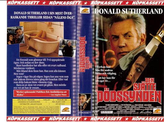 DEN SJÄTTE DÖDSYNDEN (VHS)