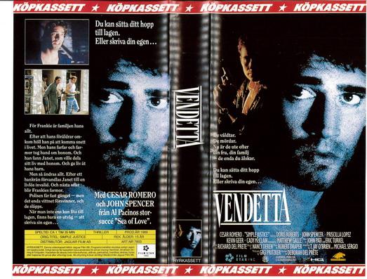VENDETTA (VHS) ny