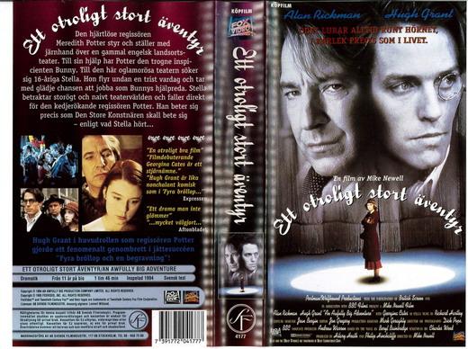 ETT OTROLIGT STORT ÄVENTYR (VHS)
