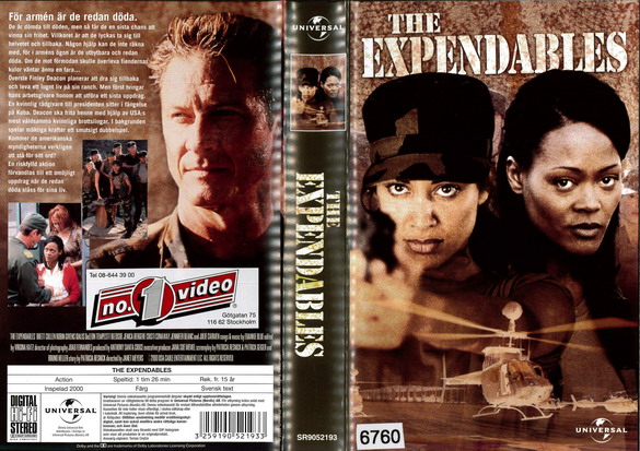 EXPENDABLES (VHS)