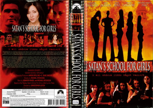 SATAN'S SCHOOL FOR GIRLS (Vhs-Omslag)