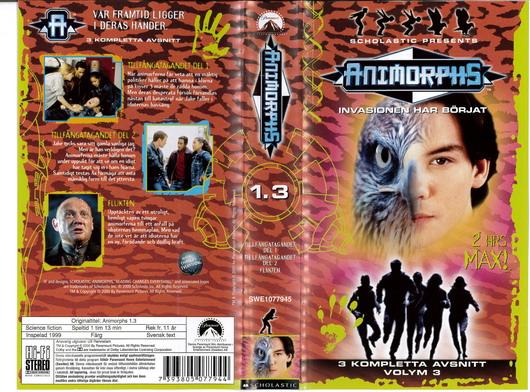ANIMORPHS 1.3 (VHS)