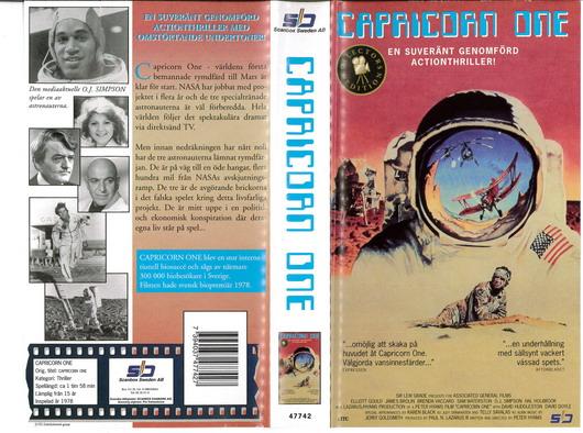 CAPRICORN ONE (VHS)