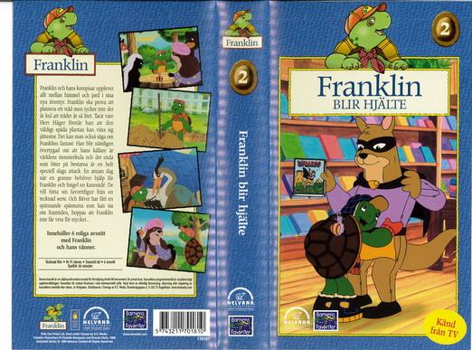 FRANKLIN 2 FRANKLIN BLIR HJÄLTE (VHS)