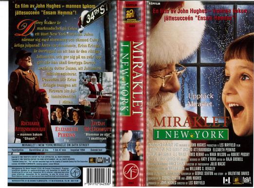 MIRAKLET I NEW YORK (VHS)