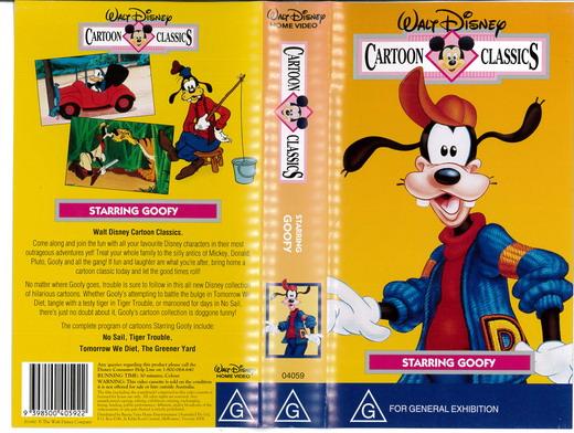 STARRING GOOFY (VHS) AUS