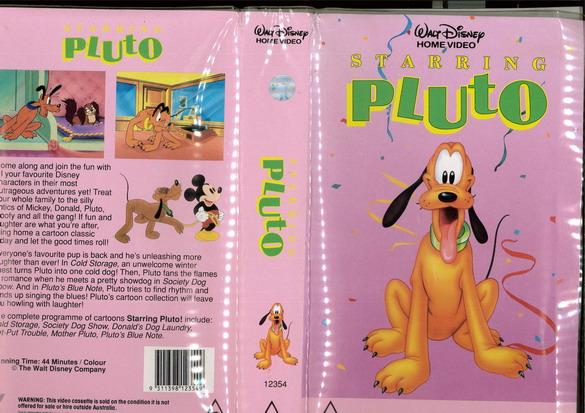 STARRING PLUTO (VHS) AUS