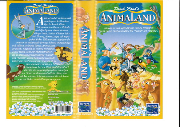 ANIMALAND (VHS)