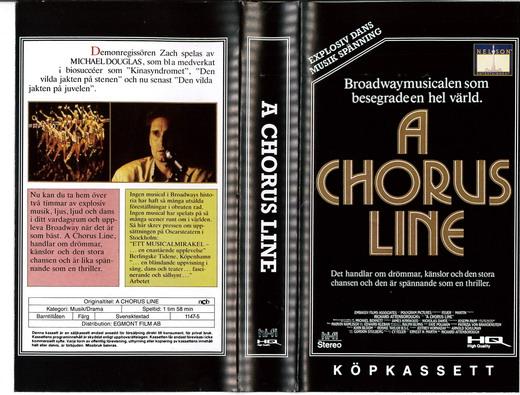 A CHORUS LINE (VHS)ny