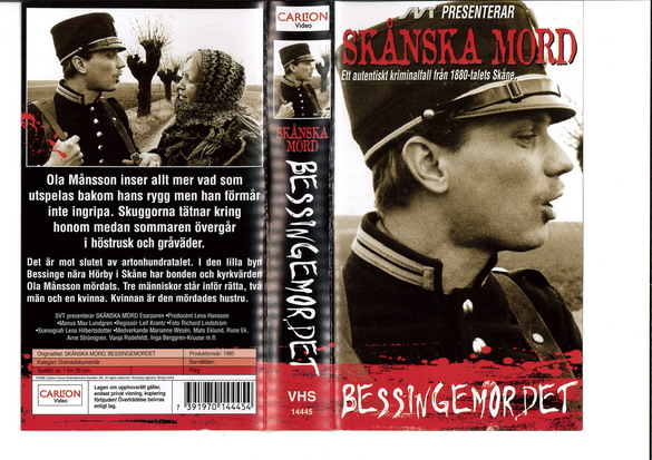 SKÅNSKA MORD - BESSINGEMORDET (VHS)