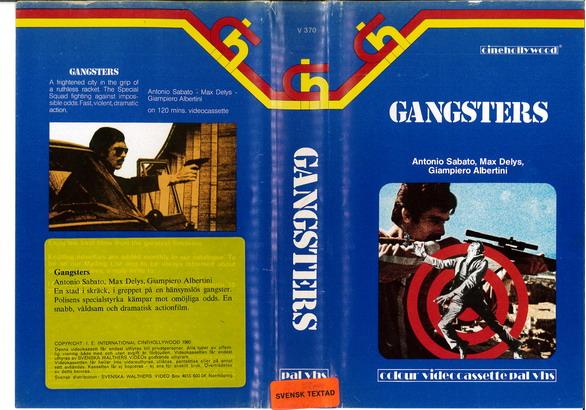 16 GANGSTERS (VHS) BLÅ
