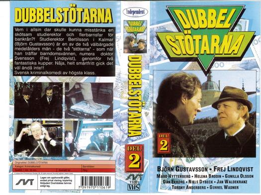 DUBBELSTÖTARNA DEL 2(VHS)