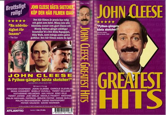 JOHN CLEESE: GREATEST HITS (VHS)