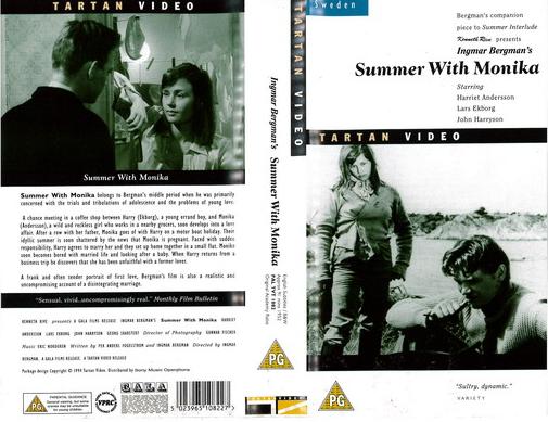SOMMAREN MED MONIKA (VHS) UK