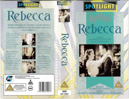 REBECCA (VHS) UK