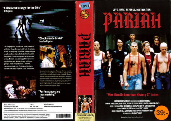 PARIAH (VHS)
