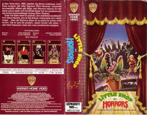 LITTLE SHOP OF HORRORS (VHS)