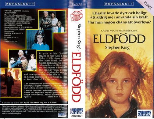 ELDFÖDD (VHS)