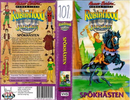 ROBIN HOOD JUNIOR: SPÖKHÄSTEN (VHS)