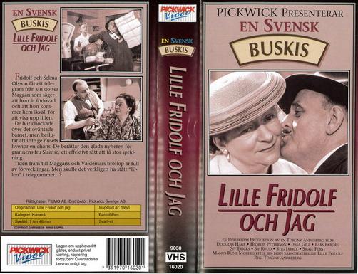 LILLE FRIDOLF OCH JAG (VHS)