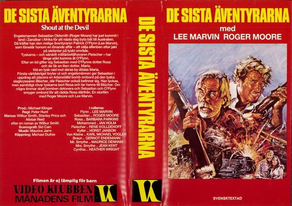 DE SISTA ÄVENTYRARNA (VHS)