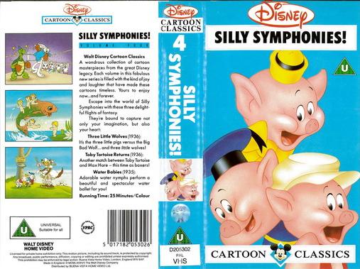 SILLY SYMPHONIES  (VHS) UK