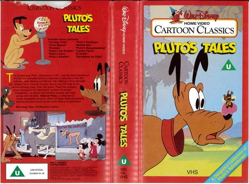 PLUTO'S TALES  (VHS) UK