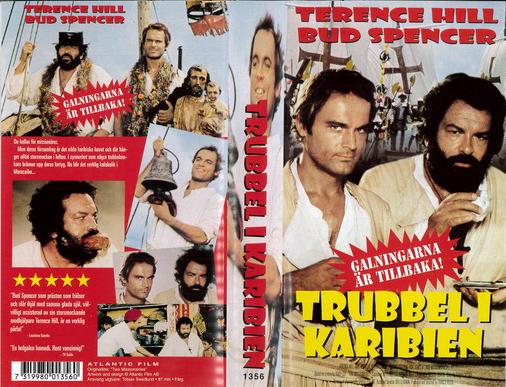 TRUBBEL I KARIBIEN (VHS) ny