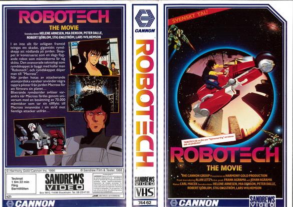 744 62 ROBOTECH THE MOVIE (VHS)tittkopia