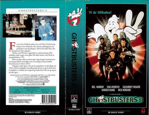 GHOSTBUSTERS 2 (VHS)