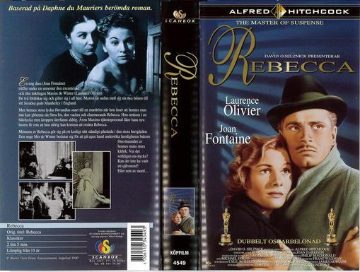 REBECCA (VHS)