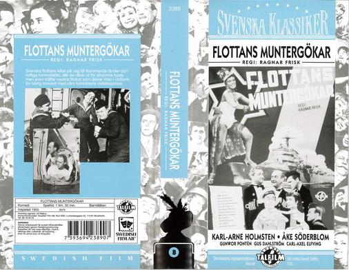 08 FLOTTANS MUNTERGÖKAR  (VHS)