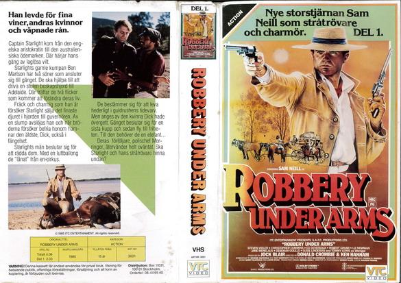 3001 ROBBERY UNDER ARMS DEL 1 (VHS)
