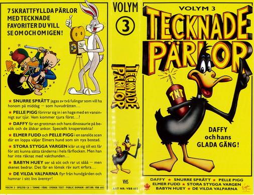 TECKNADE PÄRLOR VOL 3 (VHS)