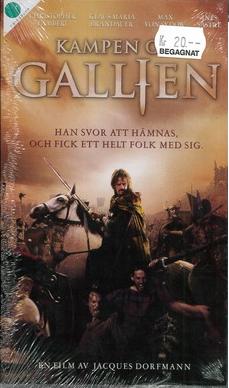 KAMPEN OM GALLIEN (VHS)