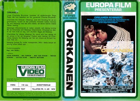 ORKANEN (VHS)