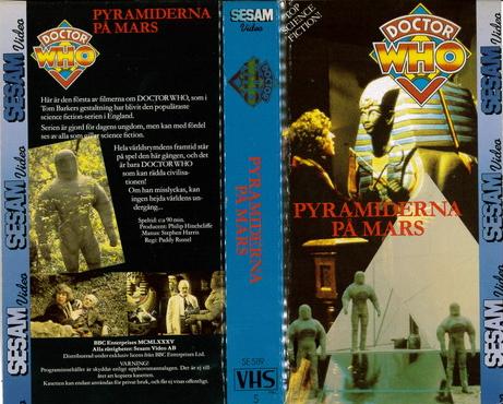 DOCKTOR WHO - PYRAMIDERNA PÅ MARS (VHS)