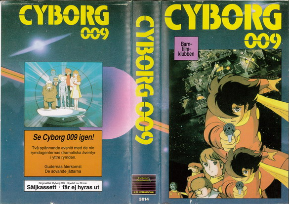 3014 CYBORG 009 DEL 1+2 (VHS)