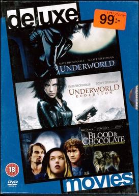 UNDERWORLD + UNDERWORLD EVOLUTION + BLOOD & CHOCOLATE (DVD) UK