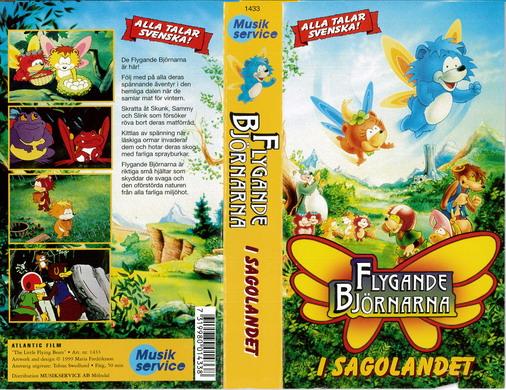 FLYGANDE BJÖRNARNA I SAGOLANDET (VHS)