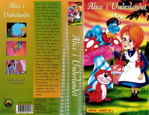 ALICE I UNDERLANDET (VHS)