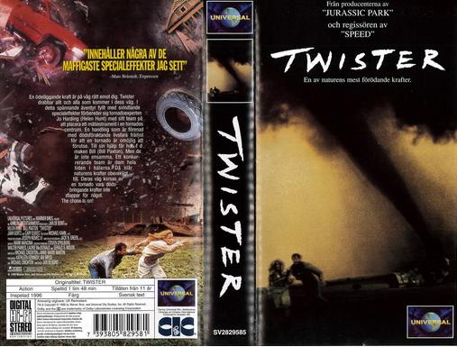 TWISTER (VHS)
